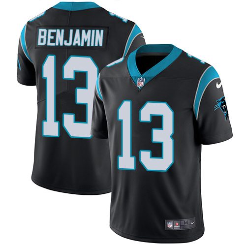 Nike Panthers #13 Kelvin Benjamin Black Team Color Men's Stitched NFL Vapor Untouchable Limited Jersey